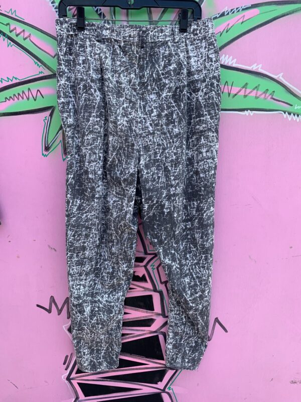 KILLER! 1980S-90S FUN PHOTOCOPY PRINT 2 PIECE PANTS & JACKET SET