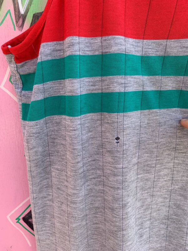 *AS-IS* FUCKING RAD! THRASHED KNIT & THERMAL COLORBLOCK NIKE TANK TOPTHRASHED COLORBLOCK NIKE TANK TOP