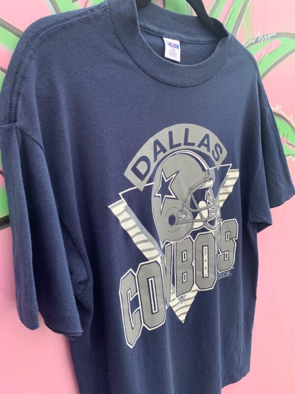 RETRO NFL DALLAS COWBOYS SINGLE STITCH T-SHIRT