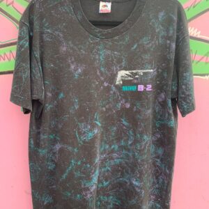 Photo detail:NORTHORP B-2 BOMBER MILITARY GRAPHIC MARBLE WASH T-SHIRT