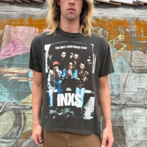 Photo detail:INXS DIRTY HONEYMOON TOUR SINGLE STITCH CONCERT T-SHIRT