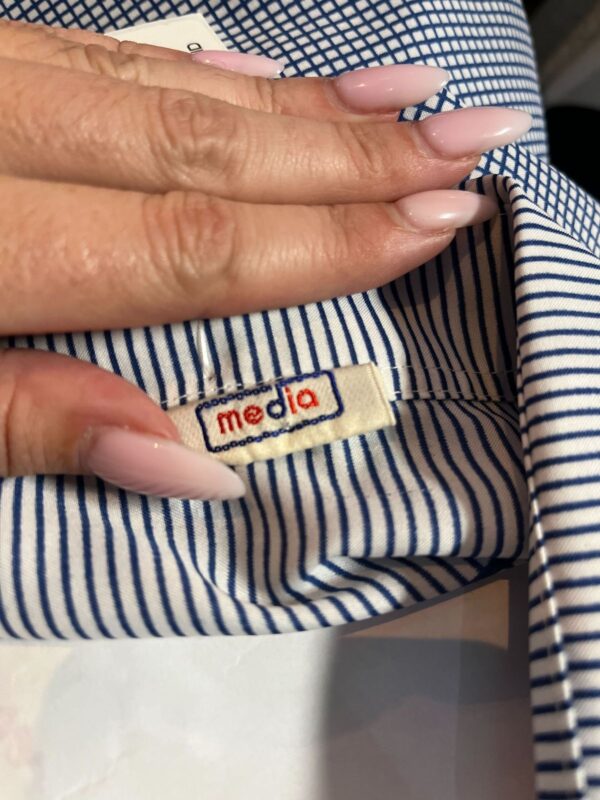 AMAZING!!! 1960S STRIPED, POLKADOT & GRID PRINT LONG SLEEVE BUTTON DOWN SHIRT