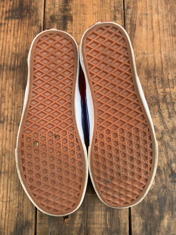 FUN! COLORBLOCK CORDUROY VANS SLIP ON SNEAKERS