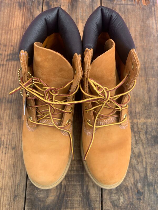 CLASSIC BRUSHED LEATHER LACE UP TIMBERLAND HIKING BOOTS
