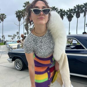 Photo detail:AMAZING! RHINESTONE CAT EYE SUNGLASSES