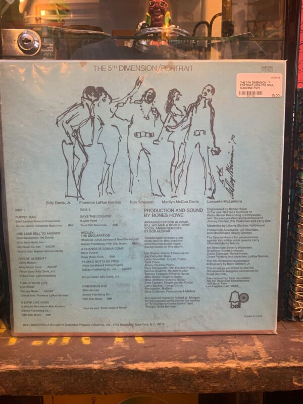THE 5TH DIMENSION* – PORTRAIT (60S-70S SOUL, SUNSHINE POP)