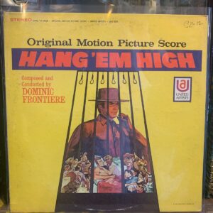 Photo detail:DOMINIC FRONTIERE – HANG EM HIGH (ORIGINAL MOTION PICTURE SCORE)`