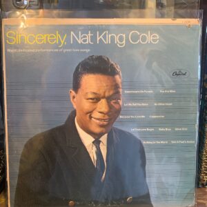 Photo detail:*AS-IS* NAT KING COLE – SINCERELY, NAT KING COLE