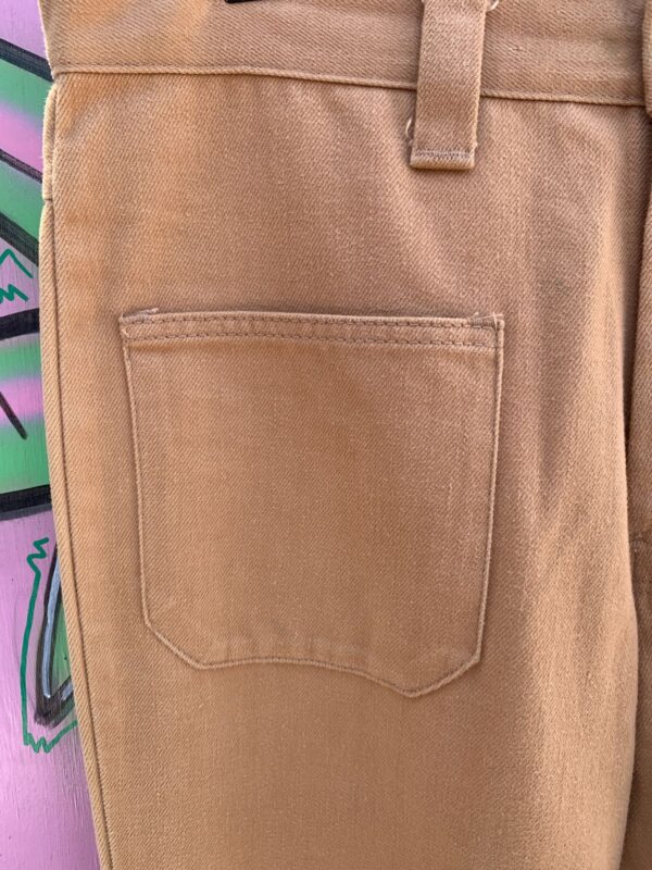DEADSTOCK 1970S SOFT COTTON FLARE BELL BOTTOM PANTS