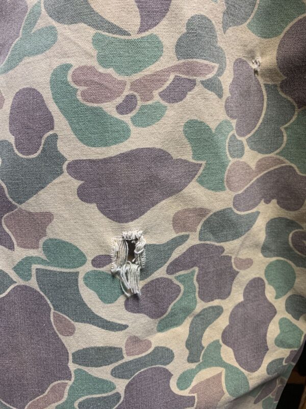 *AS-IS* 100% COTTON FADED DUCK CAMO PANTS