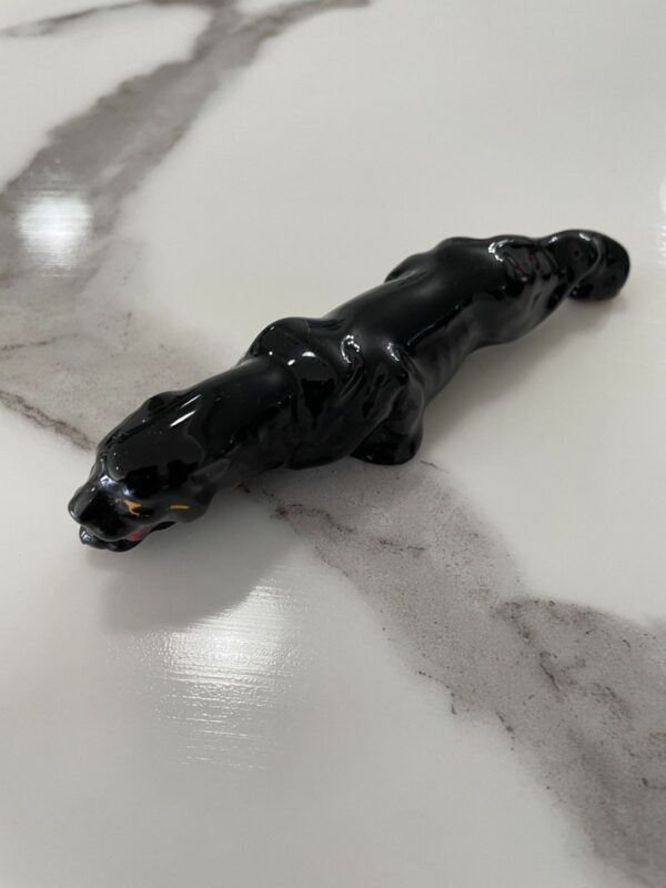 1960S CERAMIC PANTHER MADE IN JAPAN