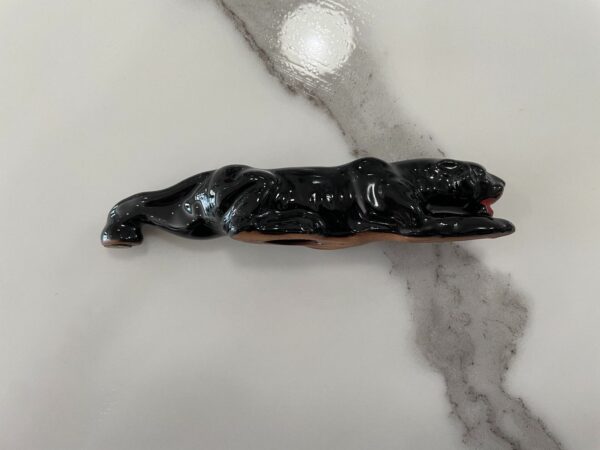 1960S CERAMIC PANTHER MADE IN JAPAN