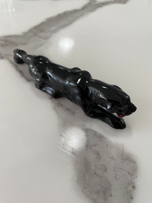 1960S CERAMIC PANTHER MADE IN JAPAN