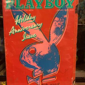 Photo detail:PLAYBOY MAGAZINE - JANUARY 1986 HOLIDAY ANNIVERSARY ISSUE WARHOL