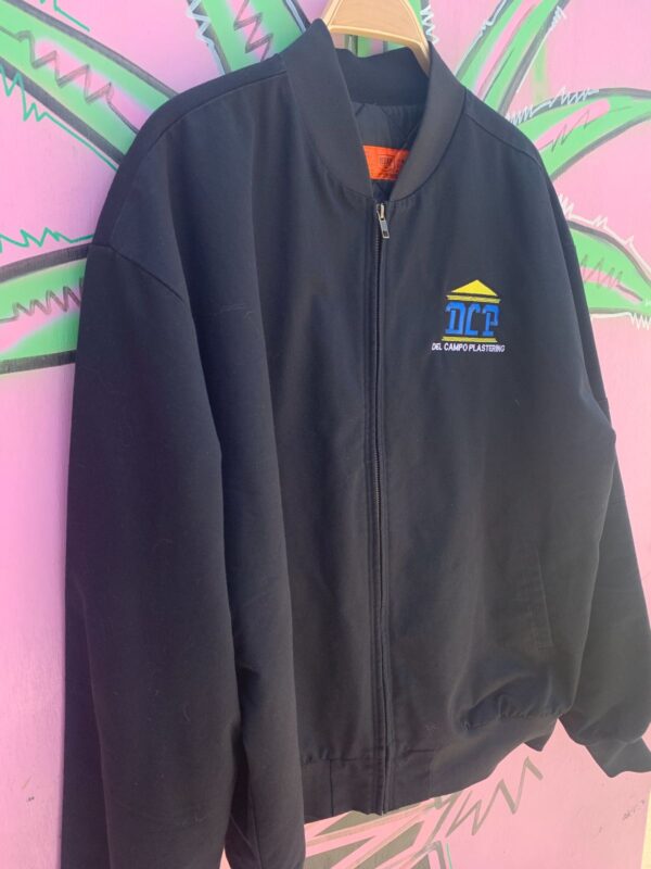 BASIC ZIP-UP WORKWEAR JACKET QUILTED INTERIOR DCP EMBROIDERY