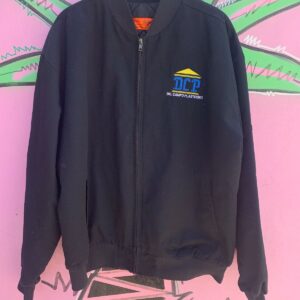 Photo detail:BASIC ZIP-UP WORKWEAR JACKET QUILTED INTERIOR DCP EMBROIDERY