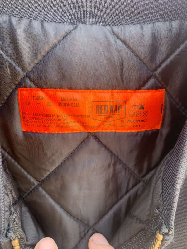 BASIC ZIP-UP WORKWEAR JACKET QUILTED INTERIOR DCP EMBROIDERY