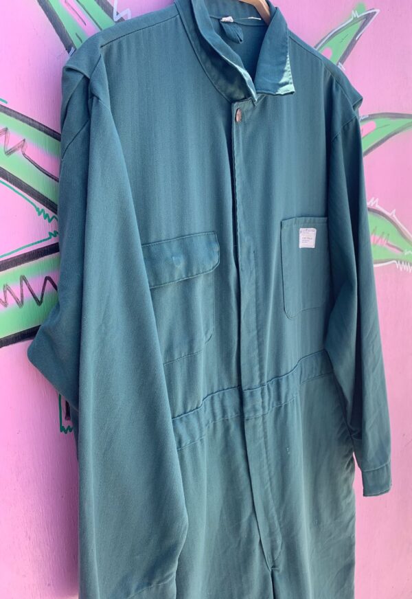 RAD! AS-IS HERRINGBONE LONG SLEEVE COVERALL JUMPSUIT