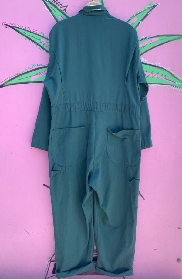 RAD! AS-IS HERRINGBONE LONG SLEEVE COVERALL JUMPSUIT