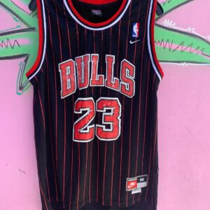 Photo detail:*AS-IS* 1990S THRASHED CHICAGO BULLS BASKETBALL JERSEY #23 JORDAN