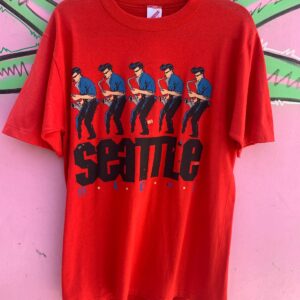 Photo detail:DEADSTOCK SEATTLE BLUES SAXOPHONE GRAPHIC T SHIRT