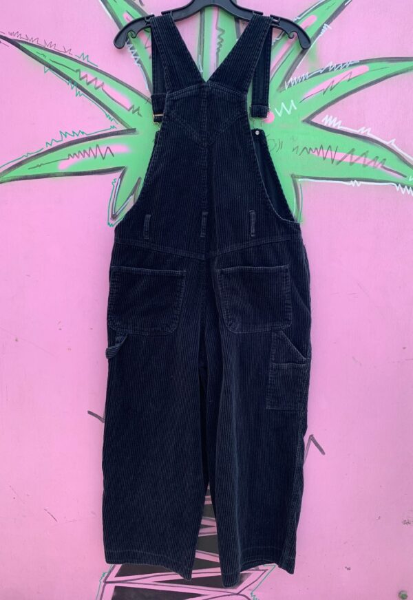 *AS-IS* FUN! 1990S EMBROIDERED MICKEY MOUSE CORDUROY OVERALLS