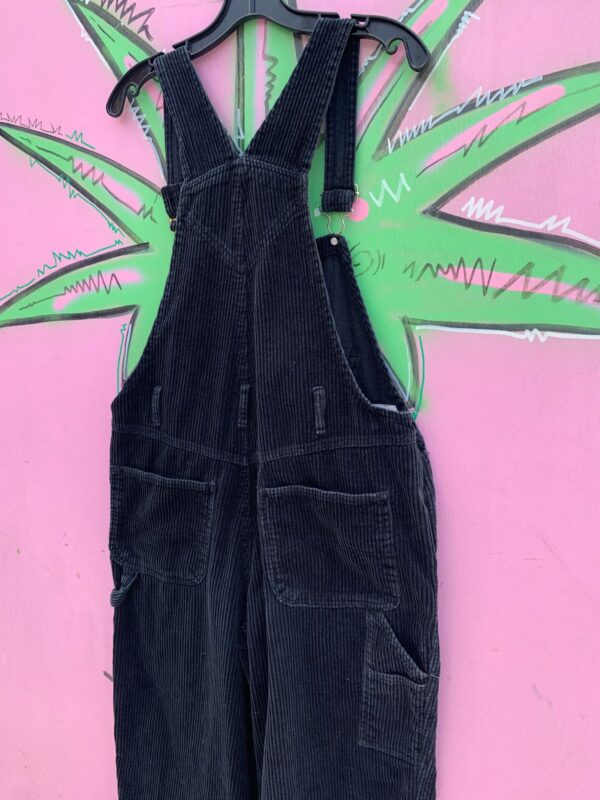 *AS-IS* FUN! 1990S EMBROIDERED MICKEY MOUSE CORDUROY OVERALLS