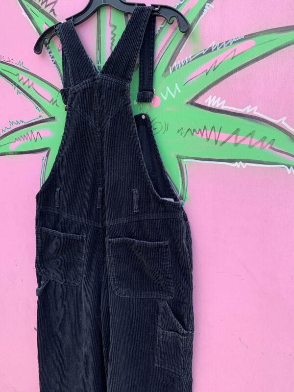 *AS-IS* FUN! 1990S EMBROIDERED MICKEY MOUSE CORDUROY OVERALLS