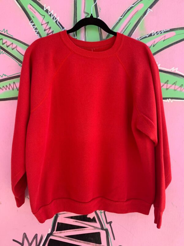 RETRO RAGLAN CREWNECK SWEATSHIRT BOXY FIT