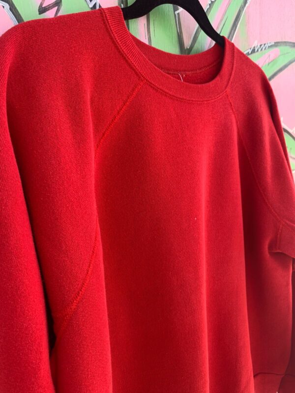 RETRO RAGLAN CREWNECK SWEATSHIRT BOXY FIT