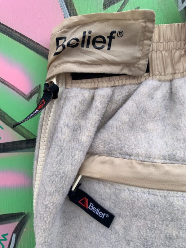 COOL! TECHY FLEECE & NYLON JOGGER STYLE SWEATPANTS