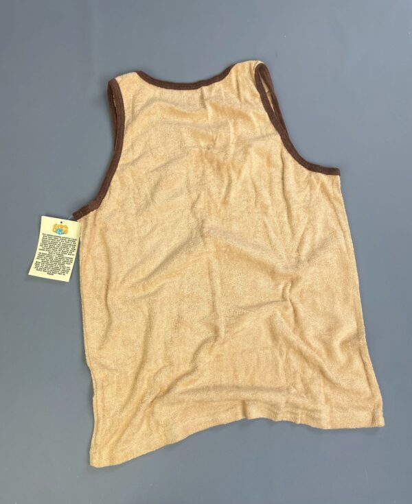 EARLY Y2K DEADSTOCK! DIRTIN USA MOTOCROSS GRAPHIC TERRY CLOTH RINGER TANK TOP