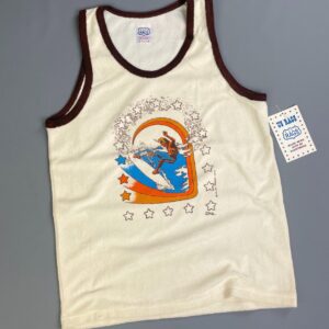 Photo detail:EARLY Y2K DEADSTOCK! SURFER STARS TERRY CLOTH TANK TOP