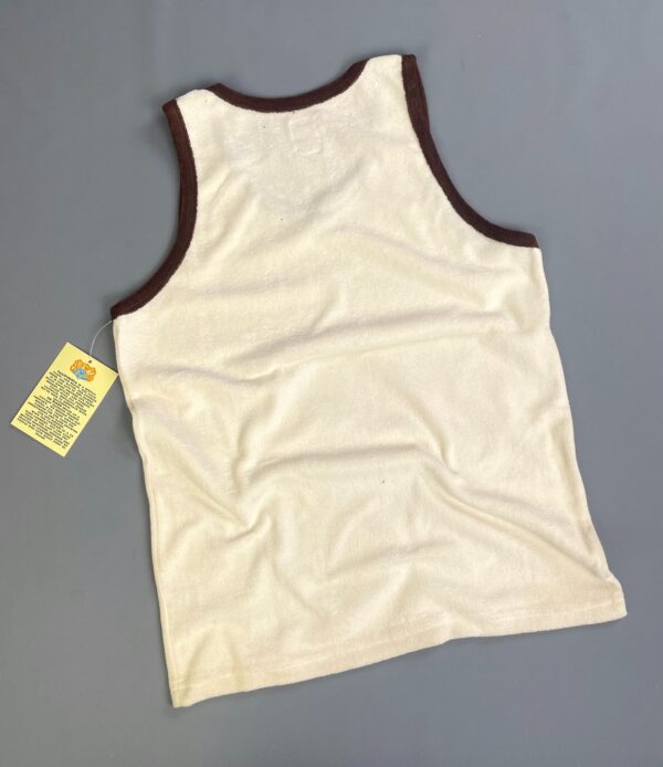 EARLY Y2K DEADSTOCK! SURFER STARS TERRY CLOTH TANK TOP