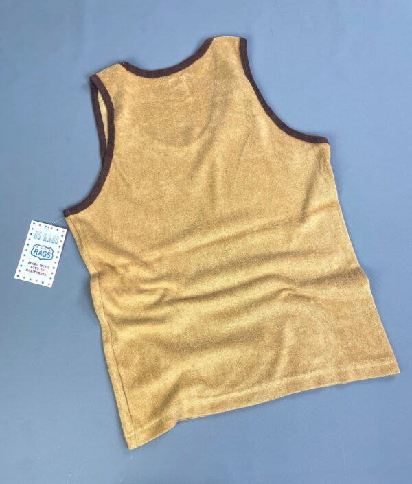 EARLY Y2K DEADSTOCK! SURFER STARS TERRY CLOTH RINGER TANK TOP