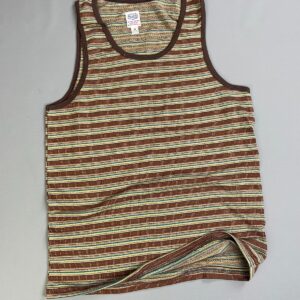 Photo detail:EARLY Y2K DEADSTOCK! KNIT JACQUARD RINGER TANK TOP