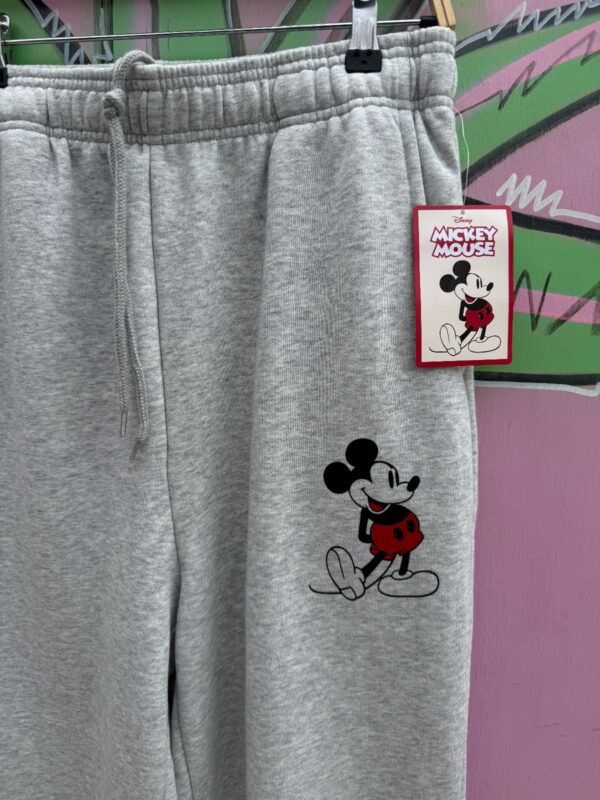 CUTE! HEATHER GREY MICKEY MOUSE GRAPHIC SWEATPANTS - NWT