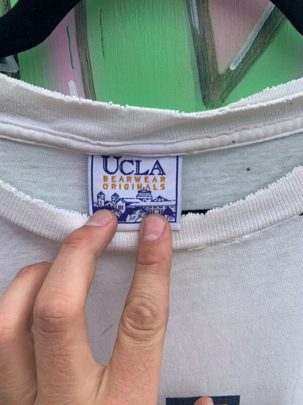 AS-IS DISTRESSSED UCLA GRAPHIC SINGLE STITCH T-SHIRT