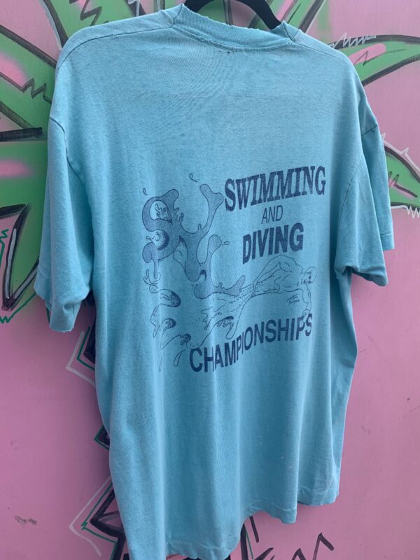 AS-IS SVL SWIMMING AND DIVING CHAMPIONS SINGLE STITCH T-SHIRT