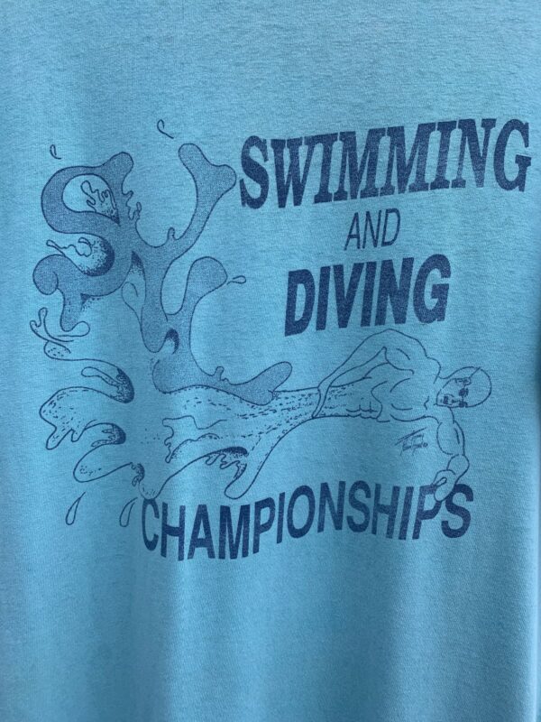 AS-IS SVL SWIMMING AND DIVING CHAMPIONS SINGLE STITCH T-SHIRT