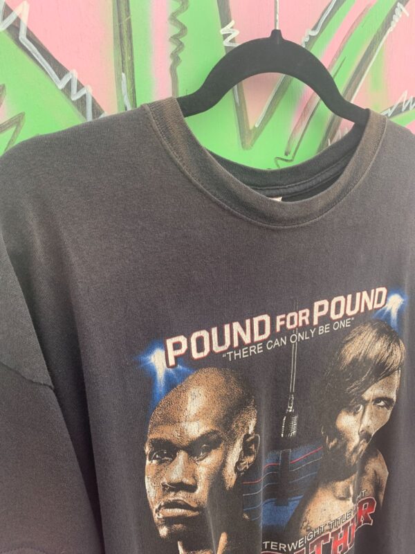AS-IS 2015 MAYWEATHER VS PACQUIAO TITLE FIGHT BOXING T-SHIRT