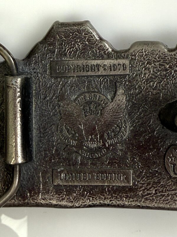 SUPER COOL! 1979 CAMERA BELT BUCKLE - LIMITED EDITION