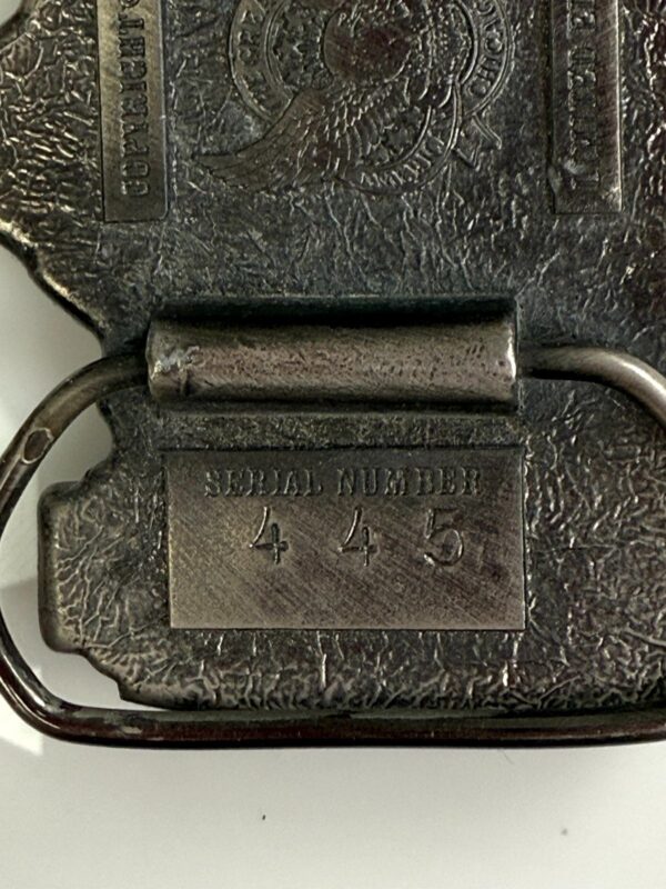 SUPER COOL! 1979 CAMERA BELT BUCKLE - LIMITED EDITION