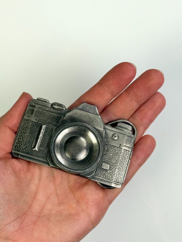 SUPER COOL! 1979 CAMERA BELT BUCKLE - LIMITED EDITION