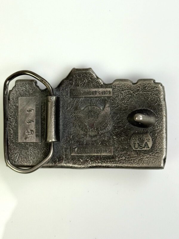 SUPER COOL! 1979 CAMERA BELT BUCKLE - LIMITED EDITION