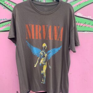 Photo detail:FADED NIRVANA IN UTERO ALBUM T-SHIRT
