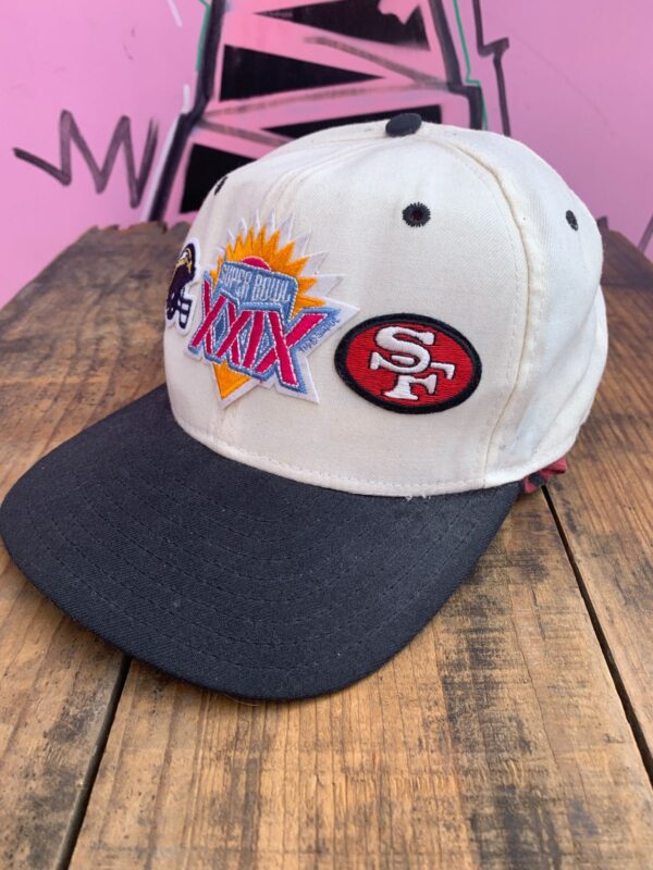 1995 SUPERBOWL XXIX CHARGERS VS 49ERS SNAPBACK HAT