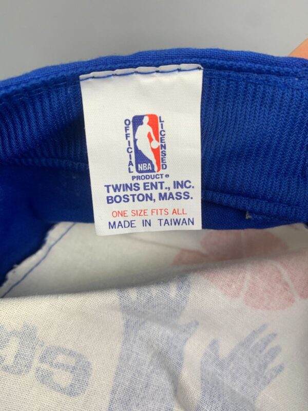 *AS-IS* 1990S DEADSTOCK WASHINGTON BULLETS ALLOVER PRINT PAINTERS CAP