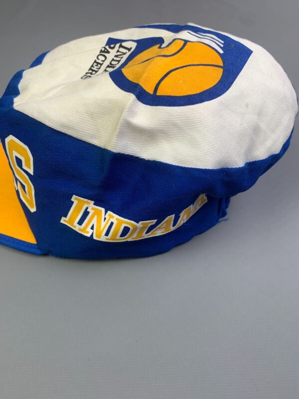 *AS-IS* 1990S DEADSTOCK INDIANA PACERS ALLOVER PRINT PAINTERS CAP