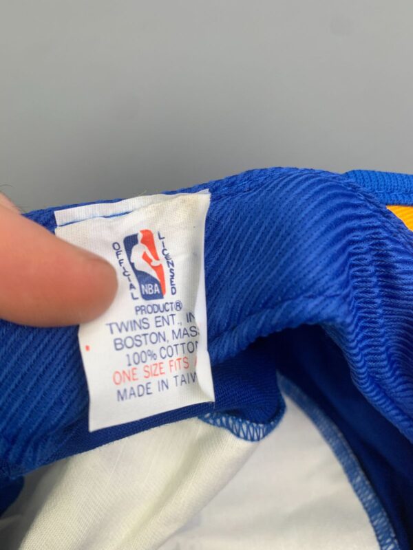*AS-IS* 1990S DEADSTOCK INDIANA PACERS ALLOVER PRINT PAINTERS CAP